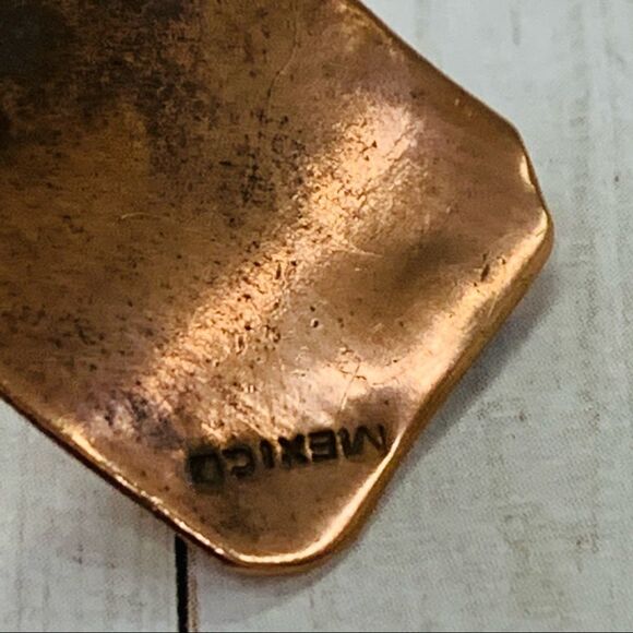 Mexican Copper Cuff Bracelet - Picture 4 of 4